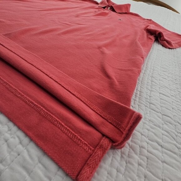 Vineyard Vines Polo Shirt Men’s L Coral Slim Fit Whale Stretch Classic Cotton - Picture 3 of 15